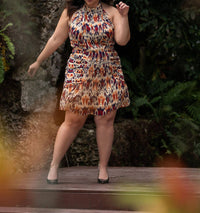Verb - Rebekah Halter Neck Dress - Plus Size