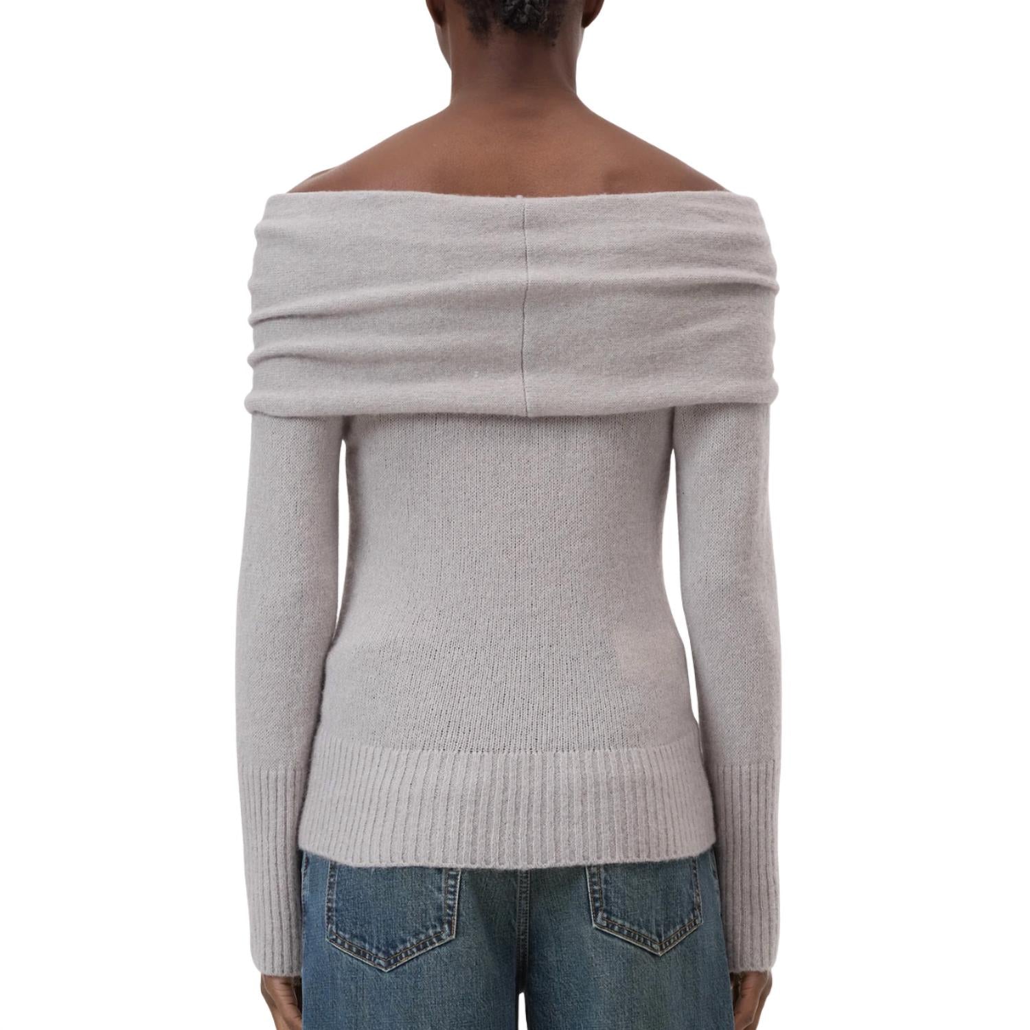 Closed - Wide Collar Long Sleeve Top