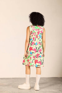 Maude Vivante - Luna Palm Breeze Poplin Dress