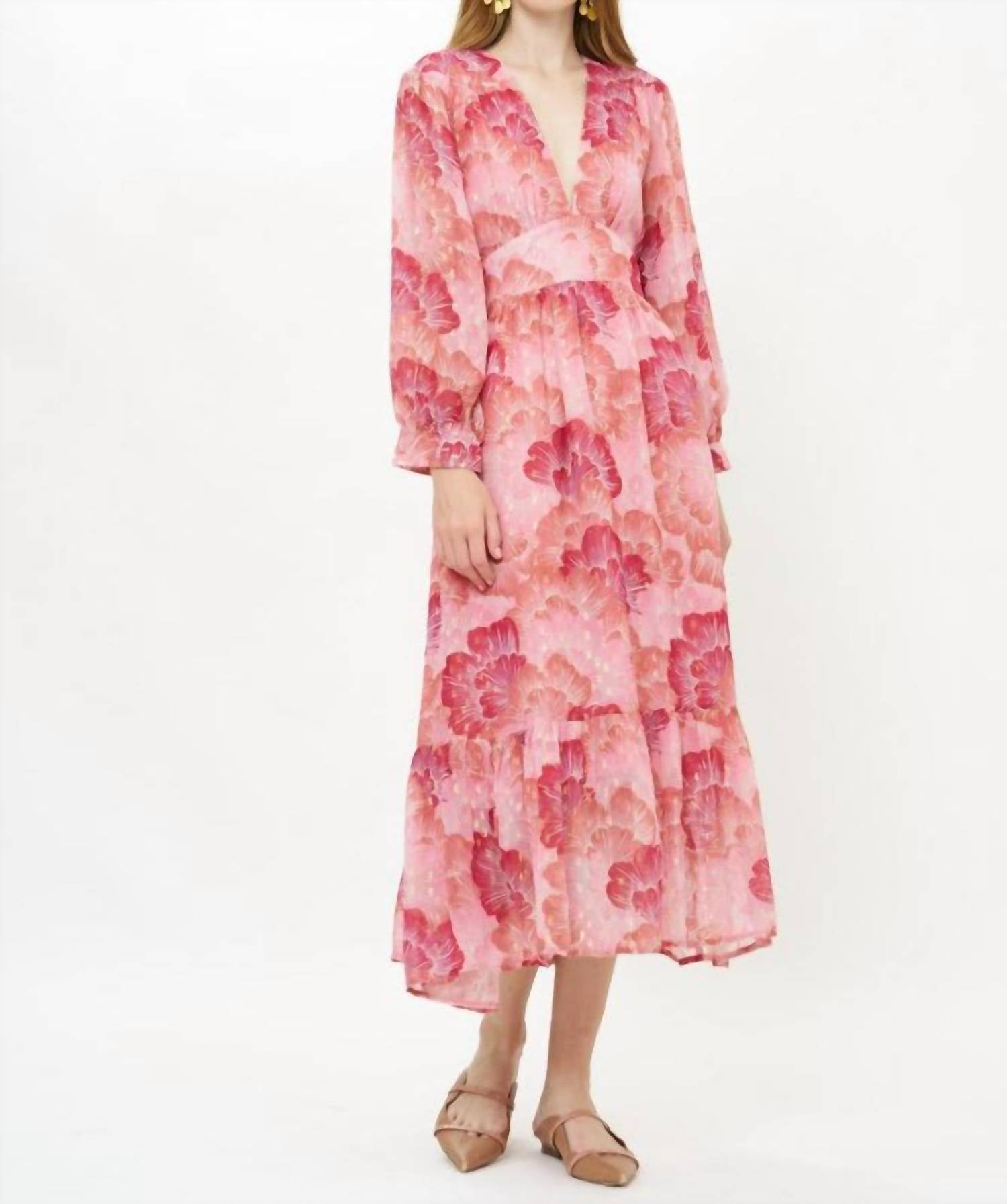 Oliphant - Women's Tie Back Maxi Dress