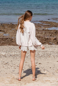 Scarlett Poppies - VOLUME SLEEVE FEMININE CASHMERE CARDIGAN