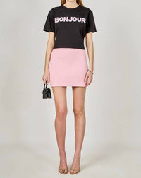 Endless Rose - Bonjour Sequins Embroidered Patch Top