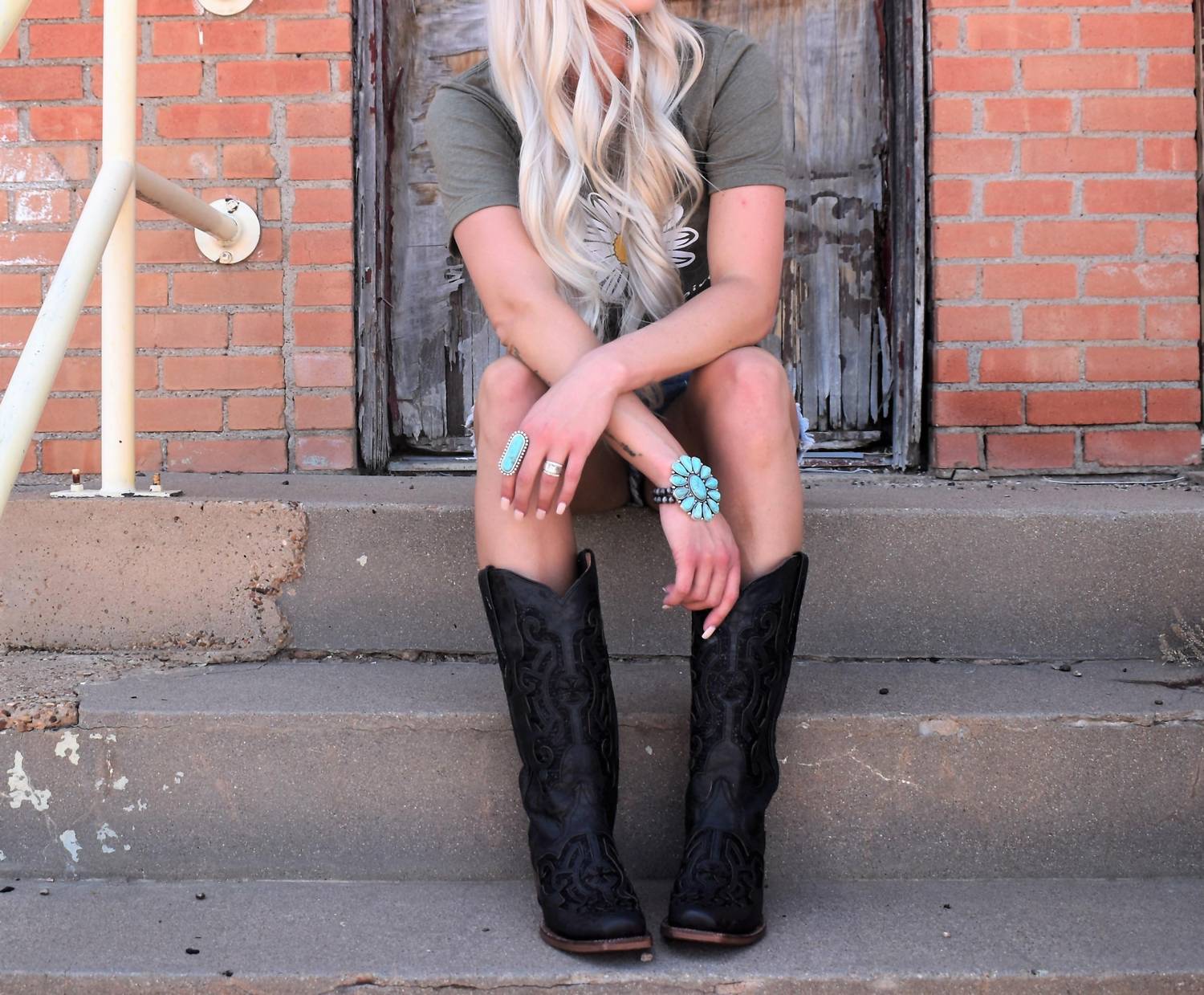 Tanner Mark - Women's Midnight Rider Leather Boots