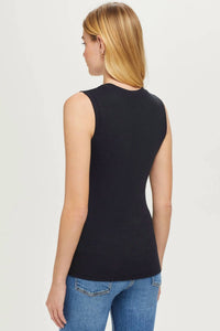 Goldie - Rib Sleeveless Shell Tee