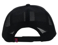 HOOEY Pabst Ribbon Snapback in black - men's hat - detail view