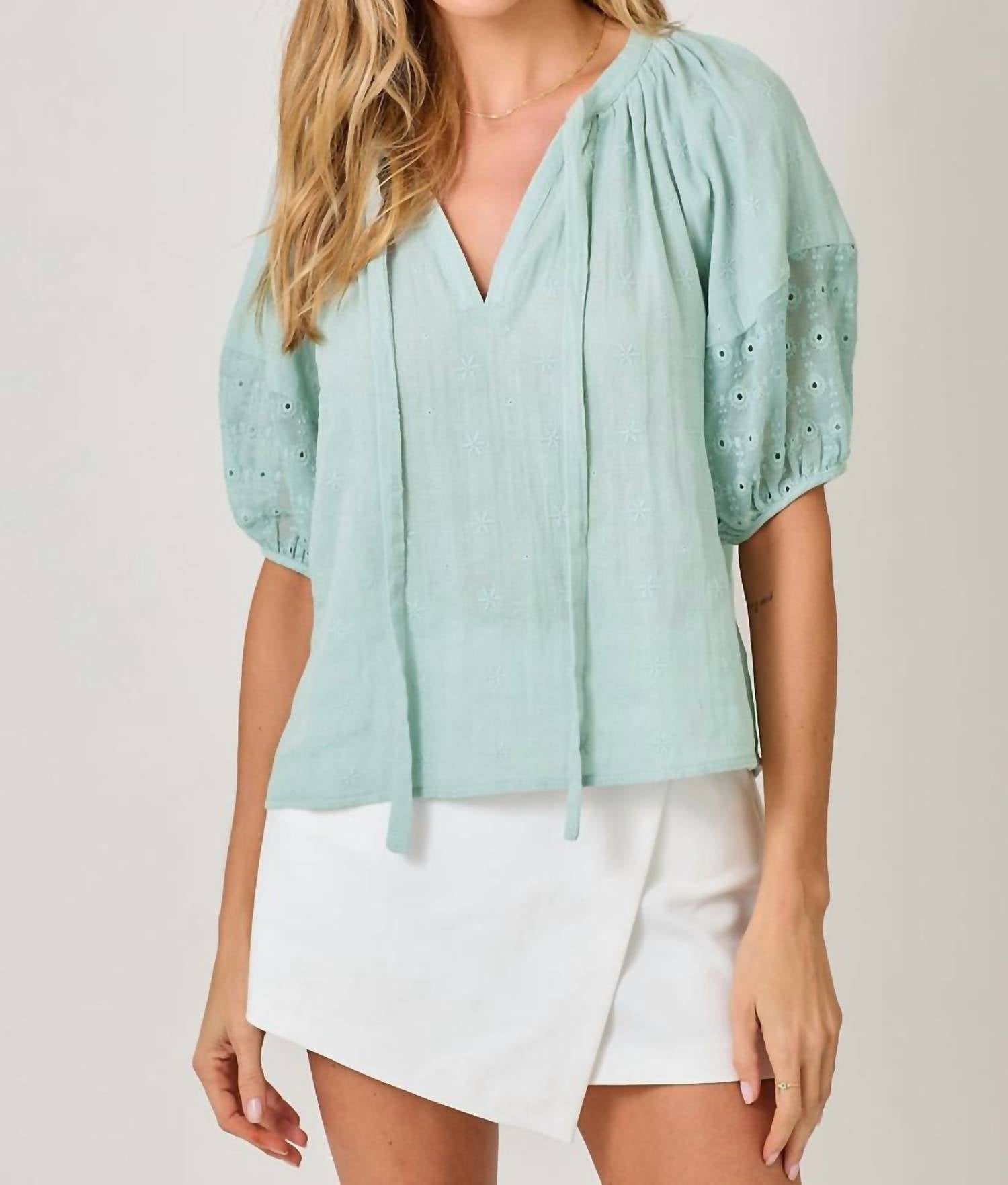 Mystree - Front Tie Top