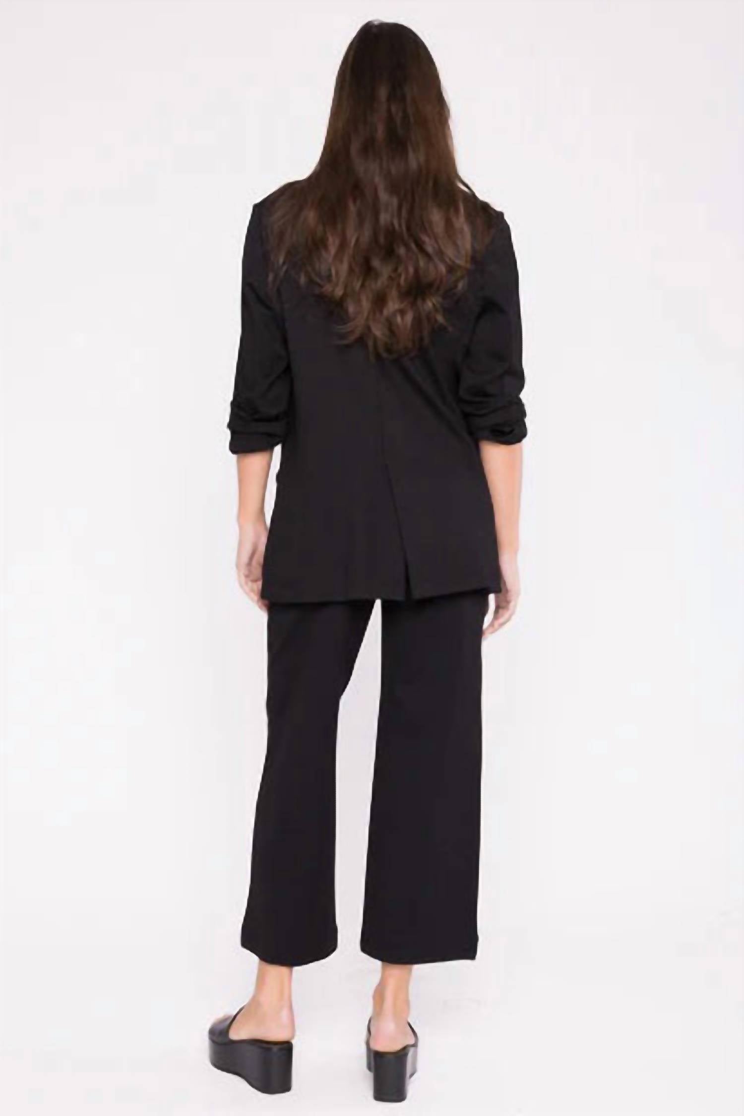 Ripley Rader - Ponte Knit Cropped Straight Leg Pant