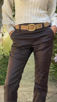 Bevy Flog - Nansi Slim Straight Pants