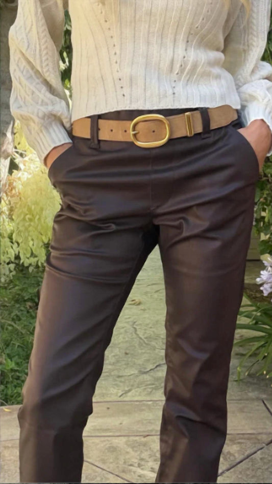 Bevy Flog - Nansi Slim Straight Pants