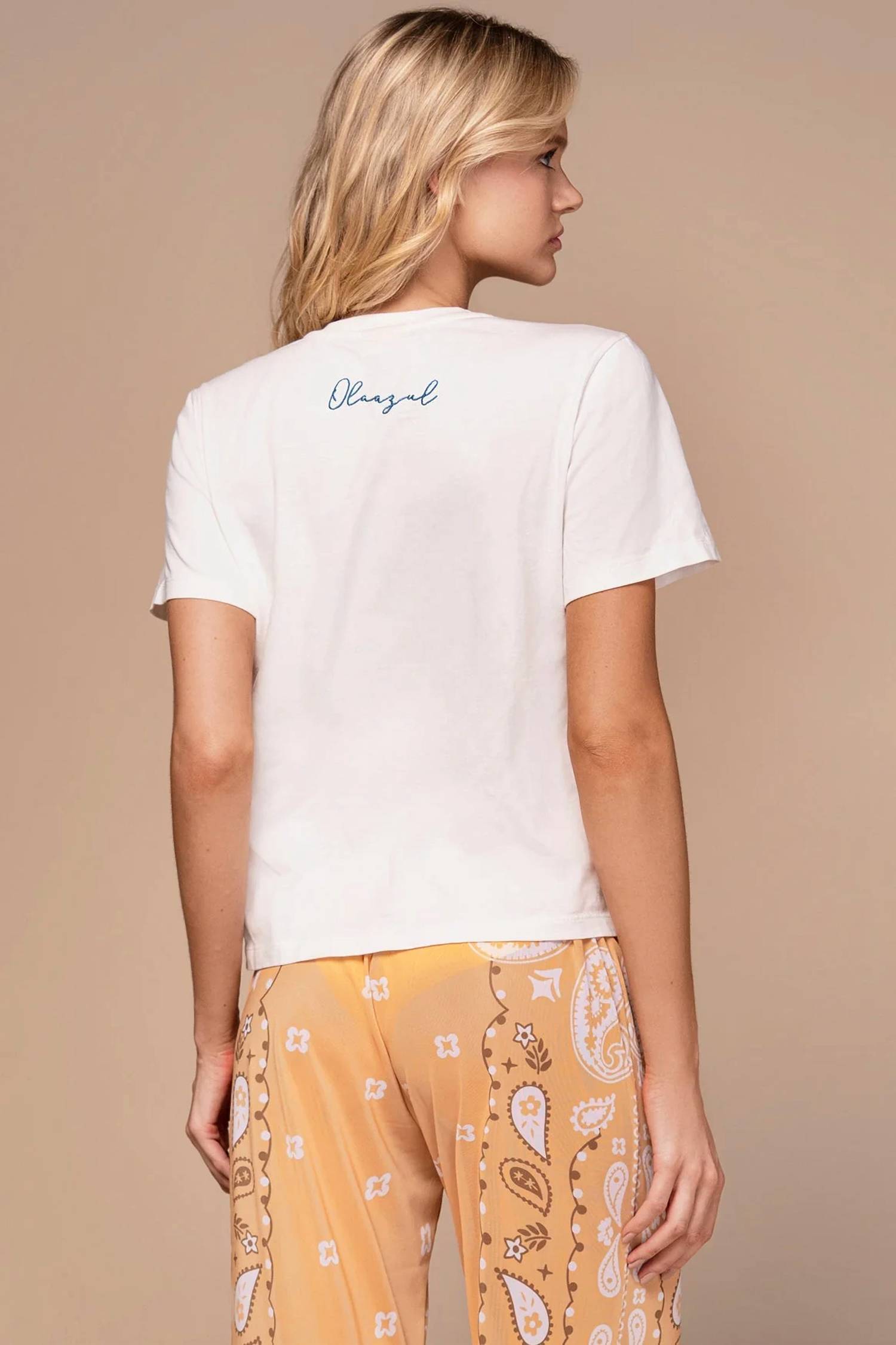 Ola Azul - Maya Oasis Short Sleeve T-shirt