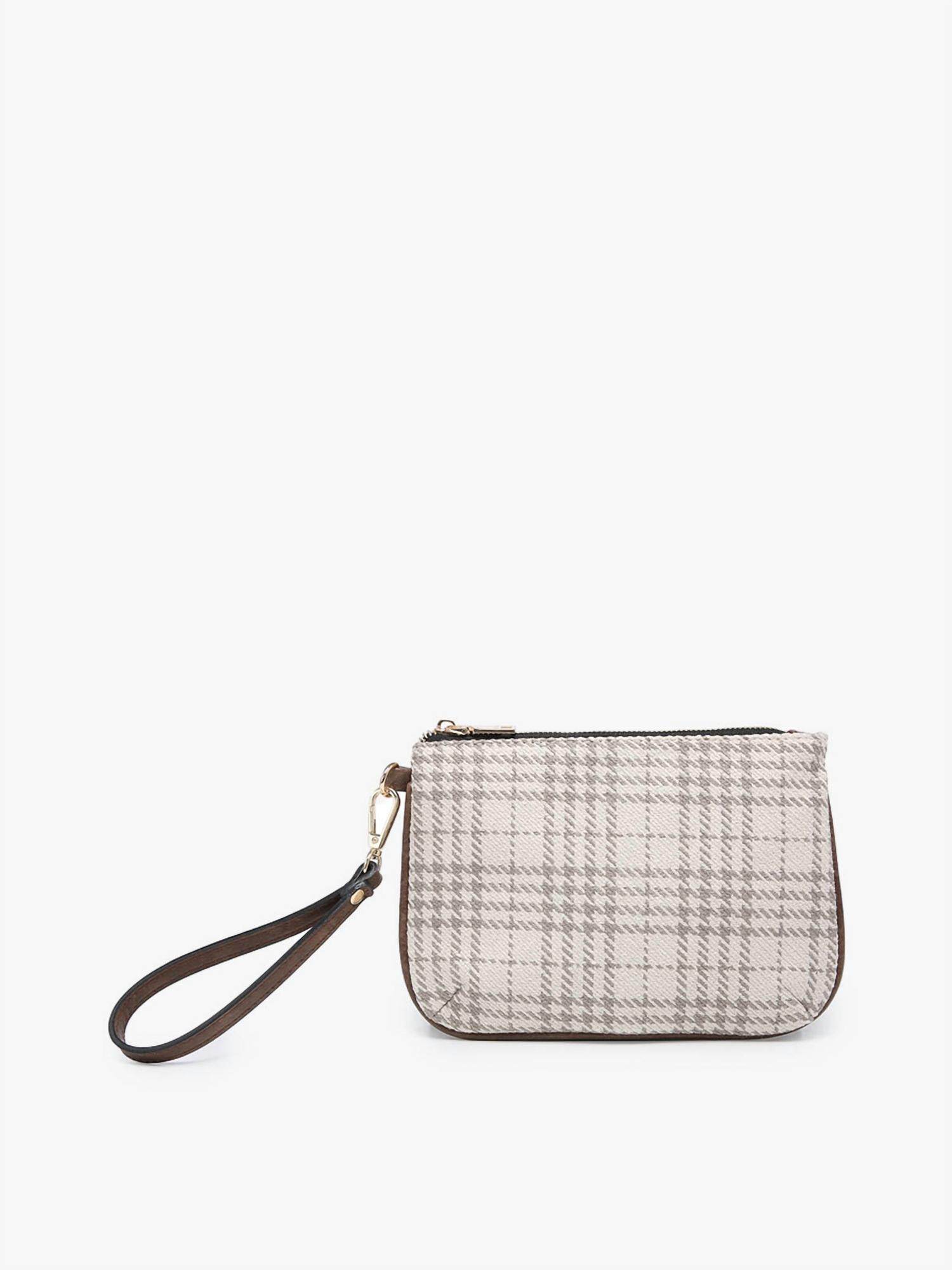 Jen & Co. - Women's Lucy Cosmetic Pouch Wristlet With Zip Pocket