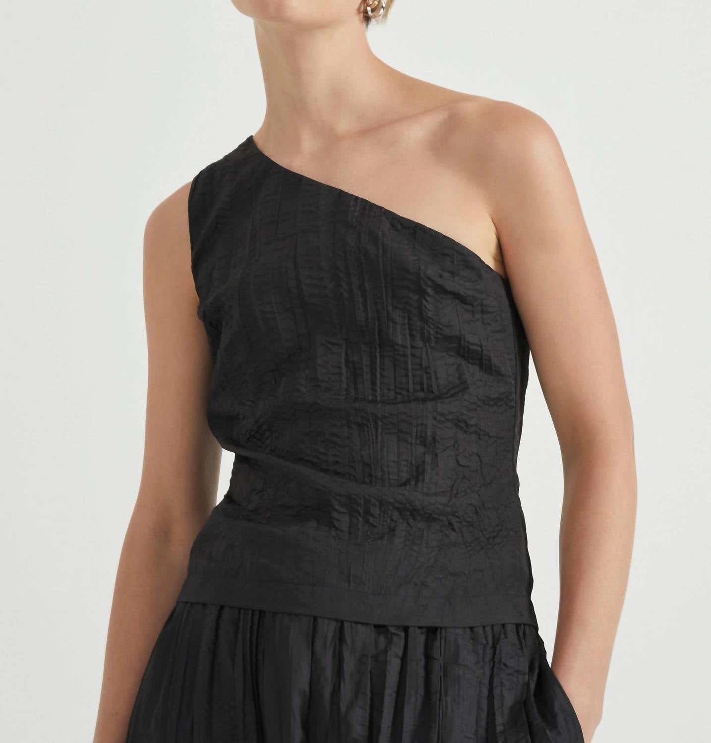 Third Form - Rolling Wave One Shoulder Top