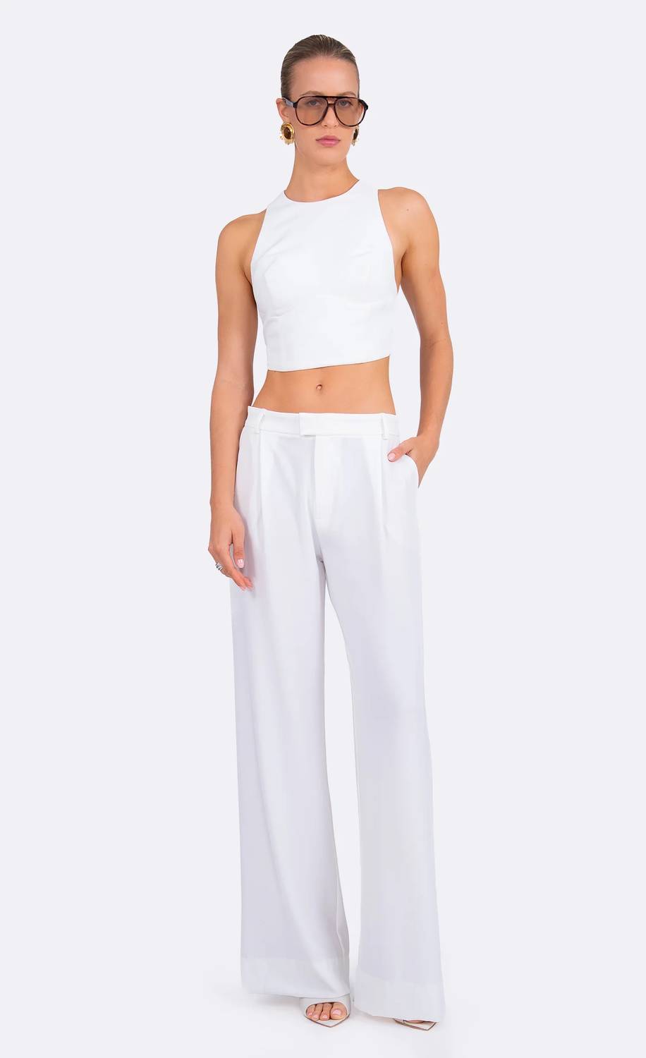 Nonchalant Label - Tessa Sleeveless Crop Top