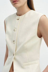 Rue Sophie - Elira Button Front Vest