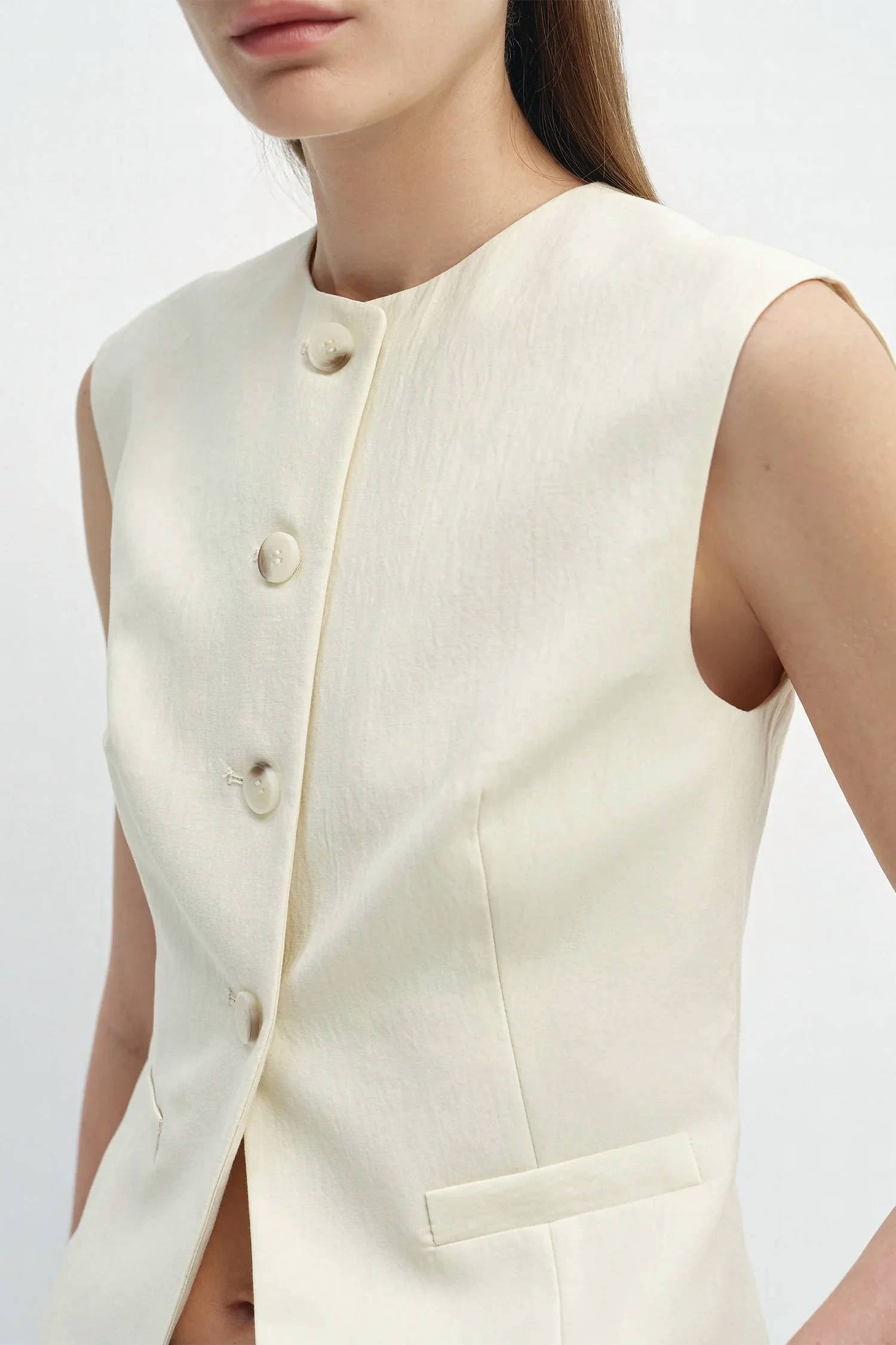 Rue Sophie - Elira Button Front Vest