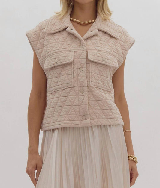 Entro - Soft Quilted Vest