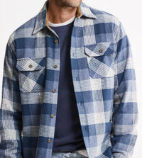 Jachs New York - Heritage Flannel Shirt and Thermal Crewneck Set - 2-Pack