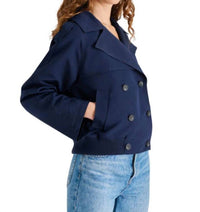 STEVE MADDEN Marvis Chic Jacket in navy - women's jacket - alternate view