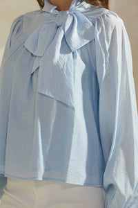 Able - Bow-tie Neck Blouse