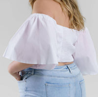 Tanya Taylor - Sloane Of-shoulder Top - Plus