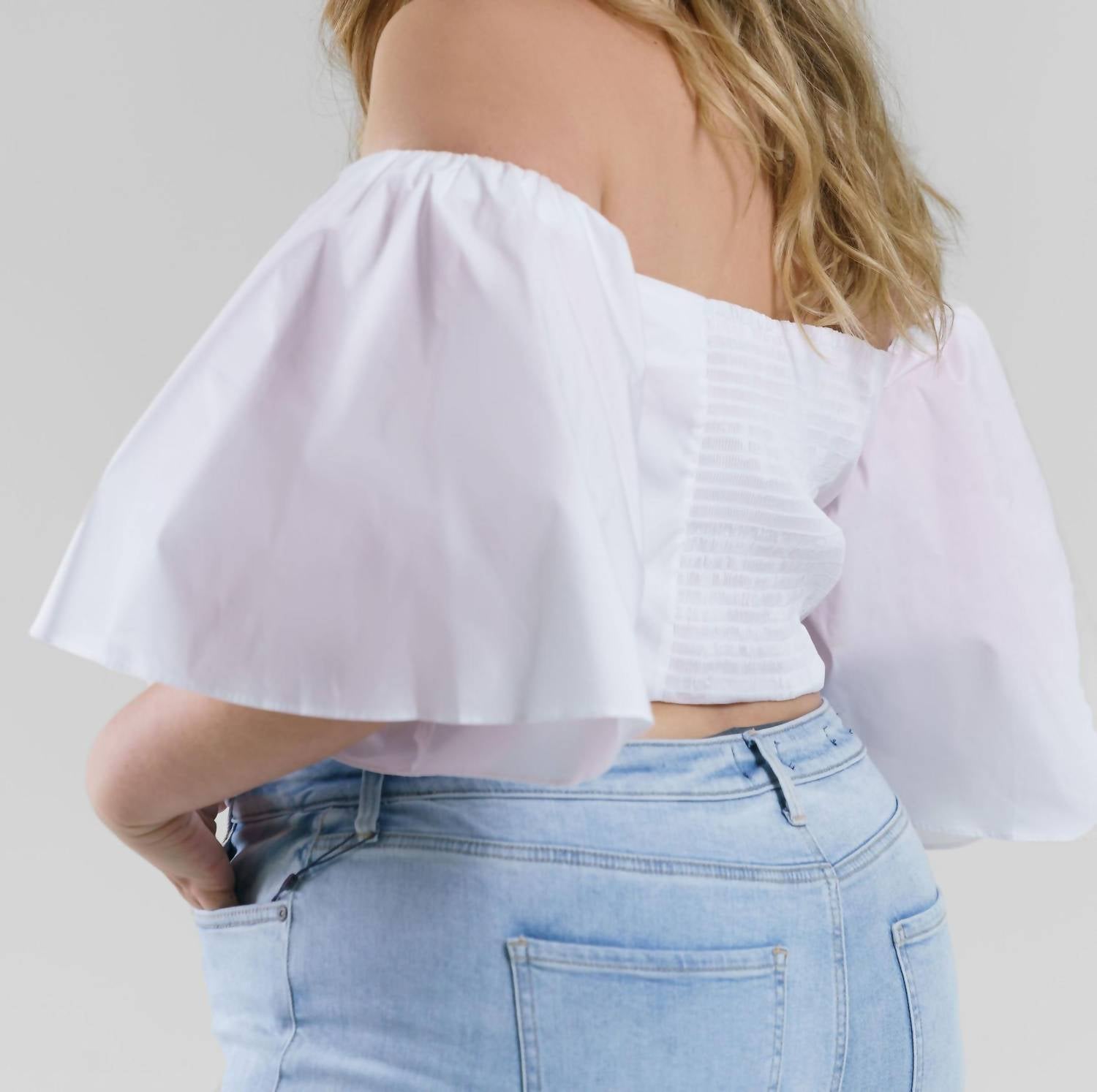 Tanya Taylor - Sloane Of-shoulder Top - Plus