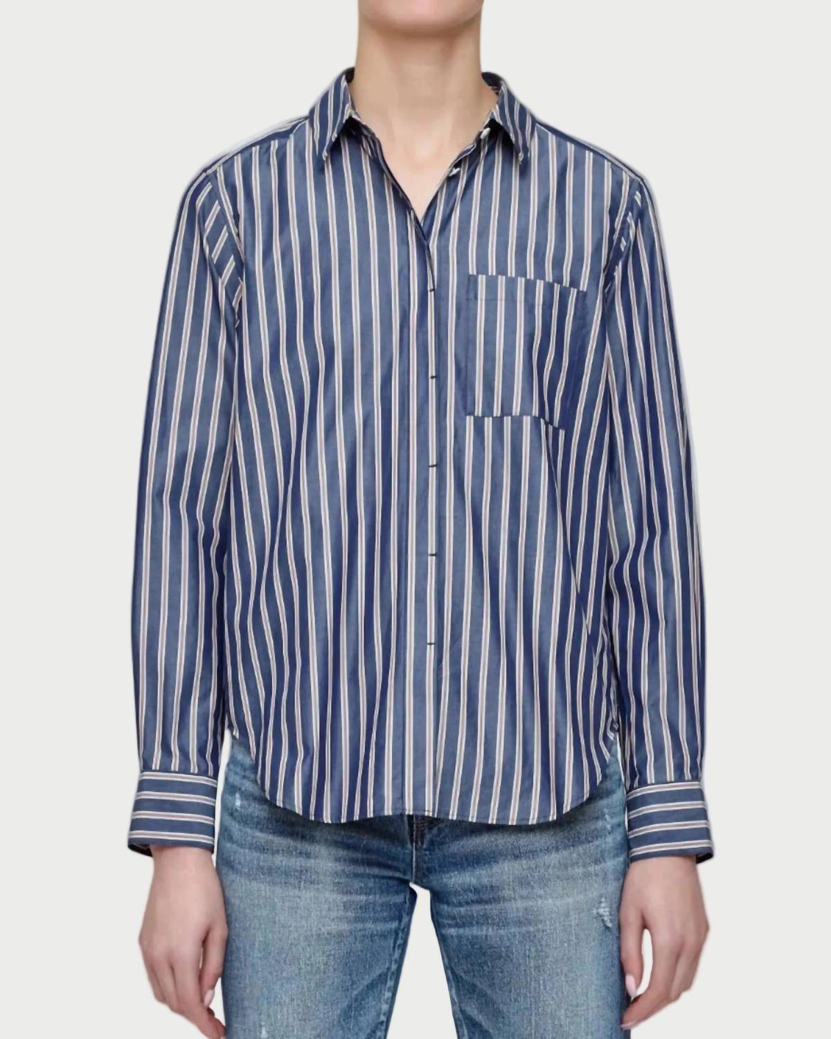 Moussy - Basic Striped Shirt