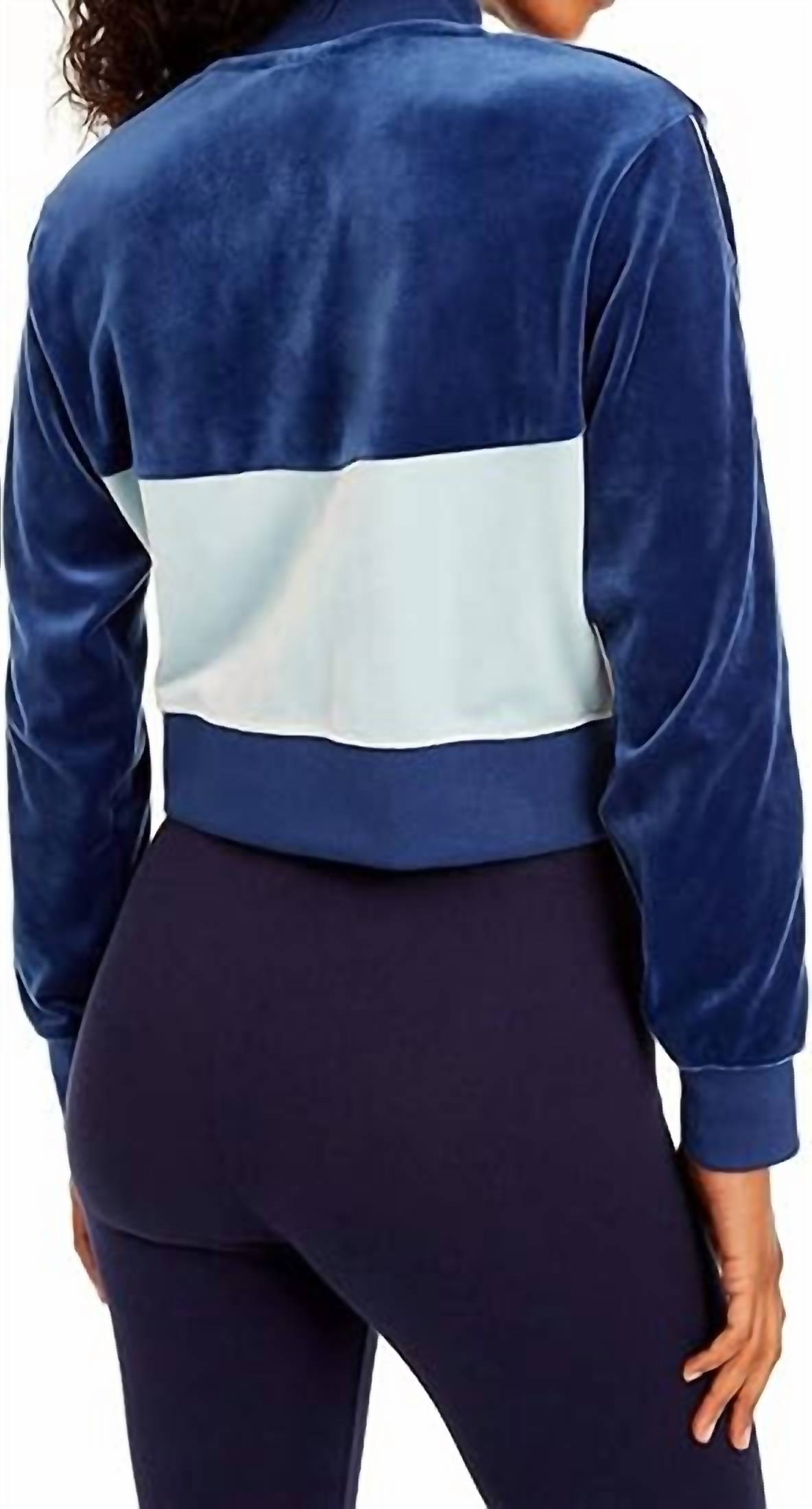 Nike - Activewear Velour Colorblocked Jacket