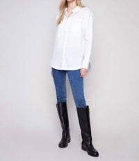 Charlie B - Loose Poplin Shirt