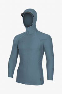 O'Neill - Men's Hyperfreak Skins O'zone Long Sleeve Rash Guard With Hood
