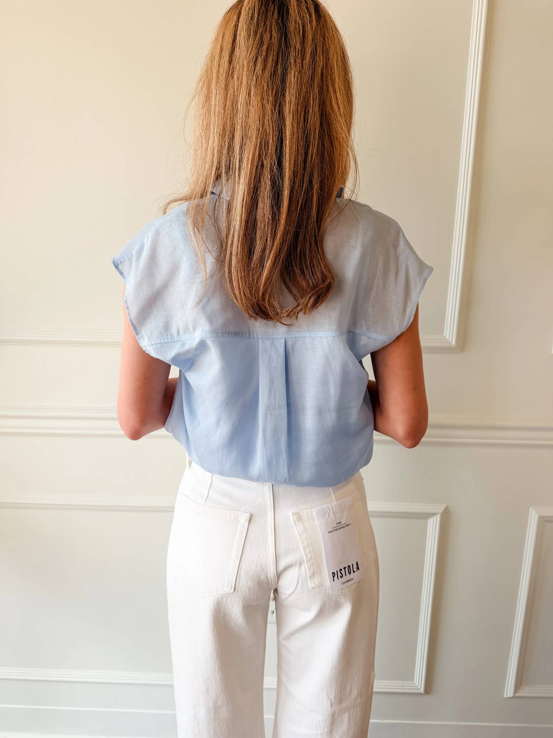 Current Air - Coastal Layered Blouse