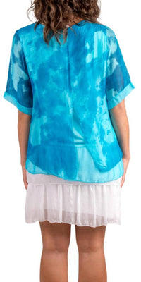 Gigi Moda - Angel Watercolor Blouse