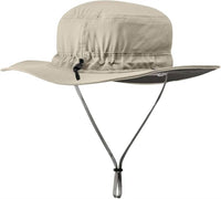 OUTDOOR RESEARCH Unisex Helios Sun Hat in khaki - men's hat - detail view
