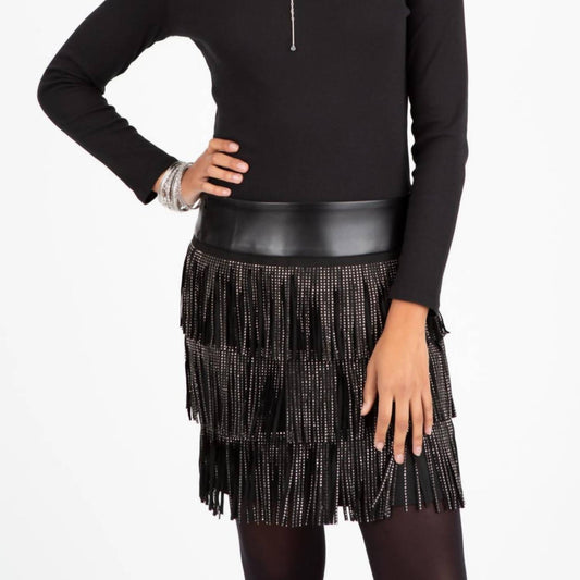 Fringe It On Skirt