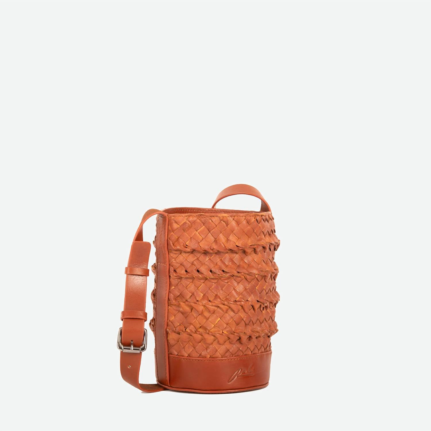 Per Lei New York - Women's Mini Emery Woven Bucket Bag