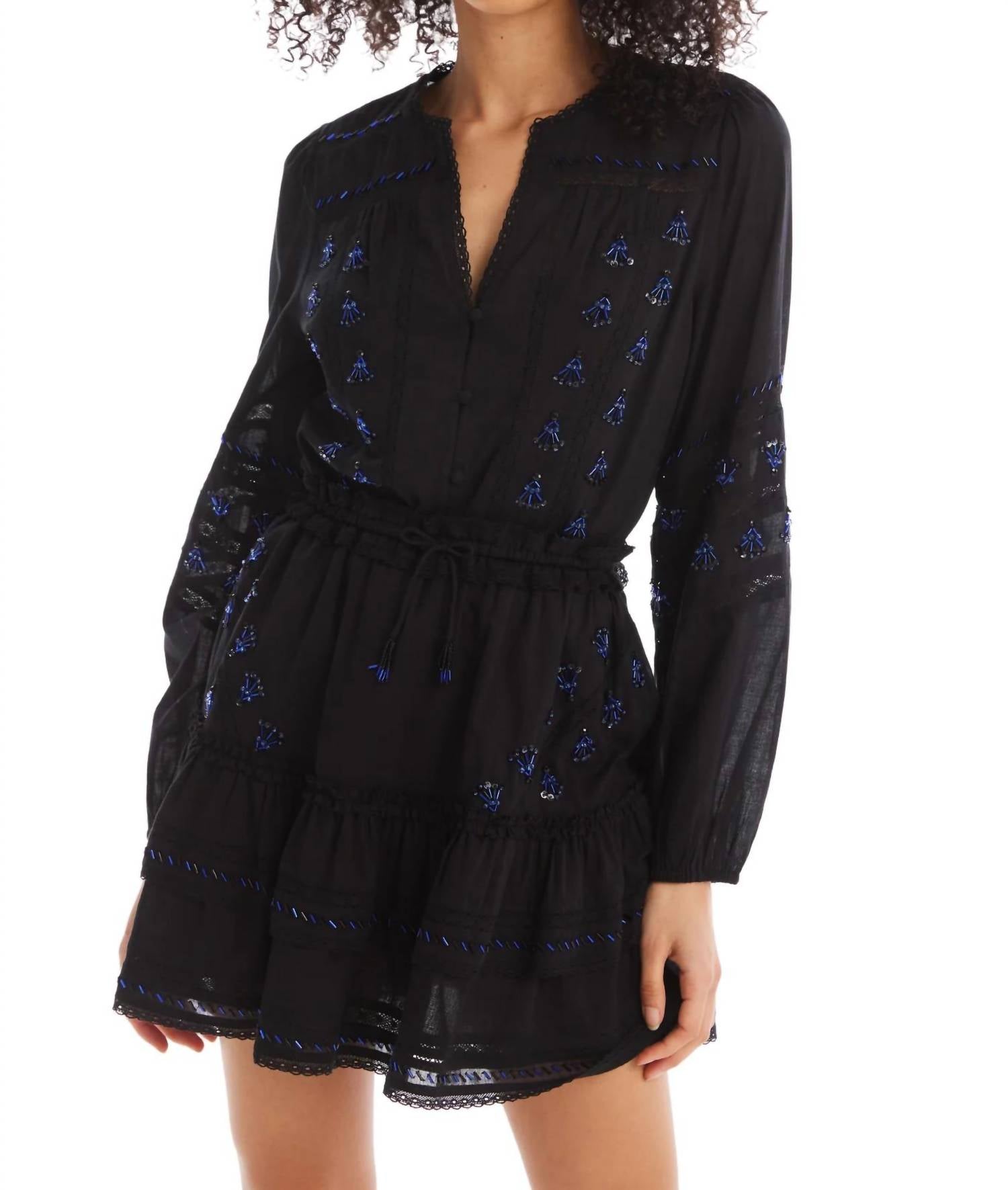 Allison New York - Beaded Keaton Mini Skirt