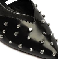 Schutz - Women's Gayle Studded Mule Flat