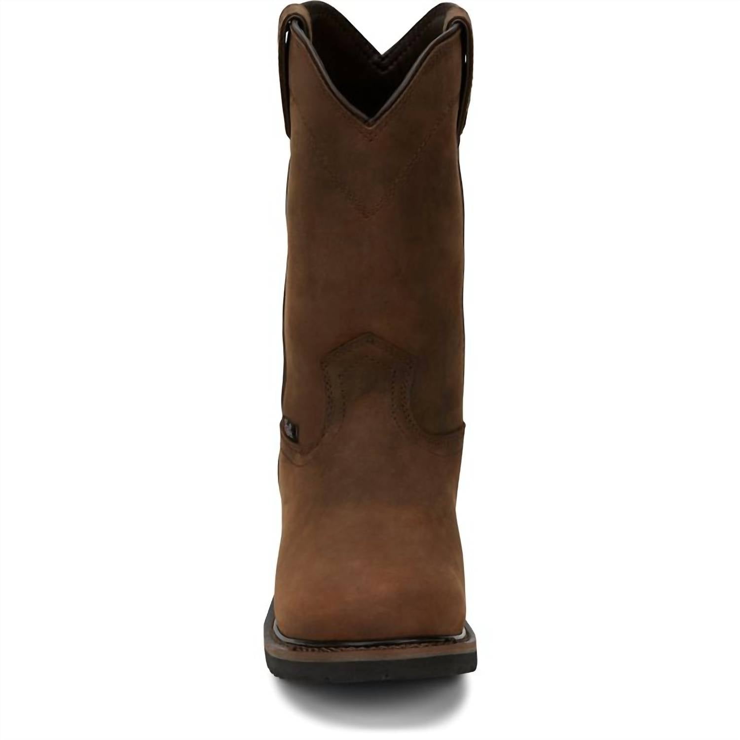 Justin Boots Men's Drywall Waterproof Boots in whiskey - men's boots - view 4