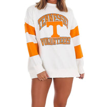 Pressbox - Tennessee Volunteers Sleeve Stripe Crewneck Pullover