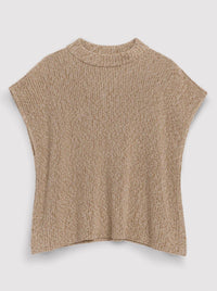 Frank & Eileen Women's Montecito Top in dune marl - women's sweater - view 5