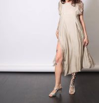 Sanctamuerte - Asymmetric Midi Dress
