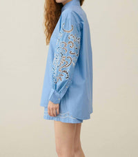 Louise Misha - Reylond Button Down Top