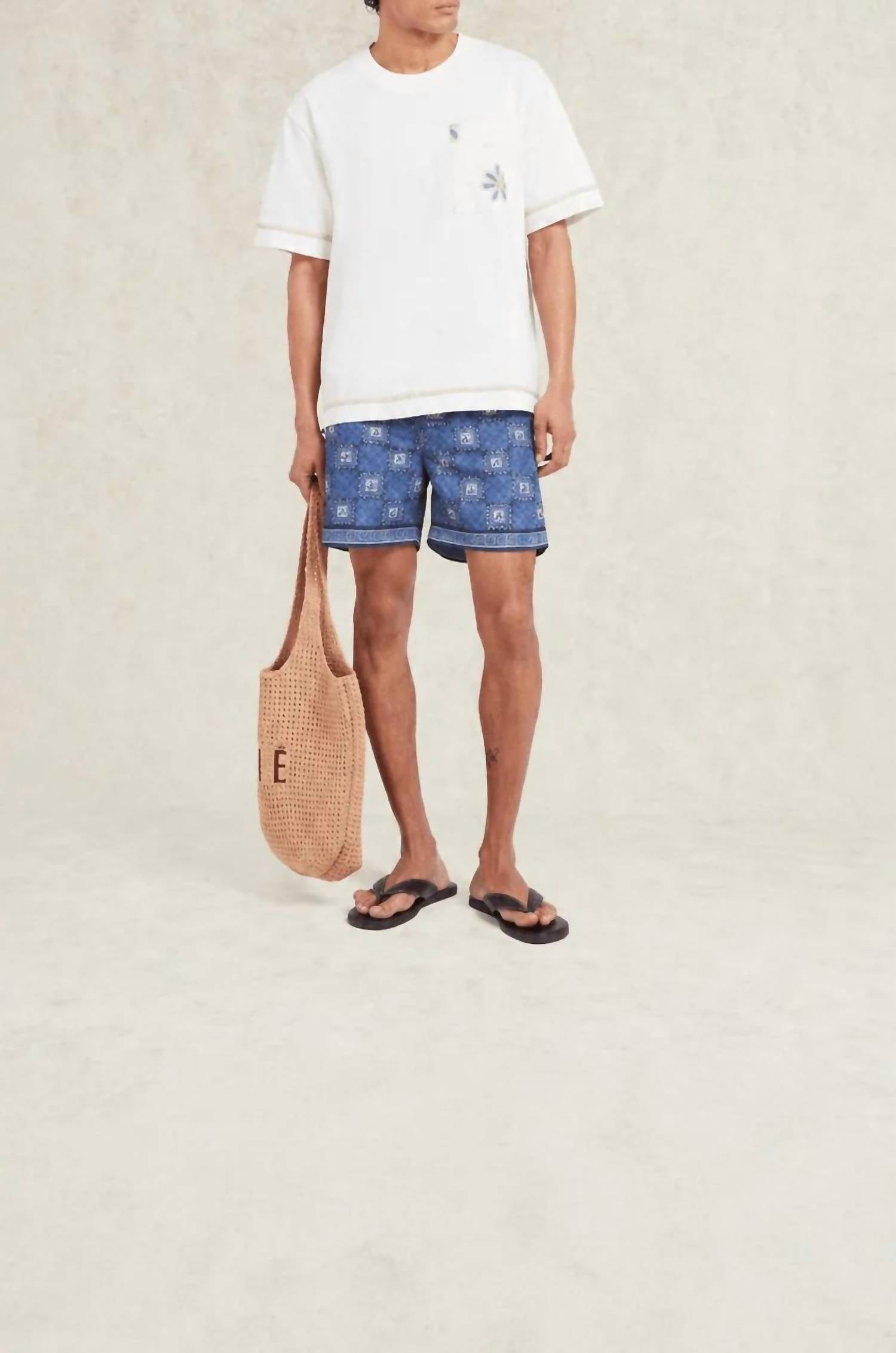 Che Studios - Men's Telha Print Swimshort