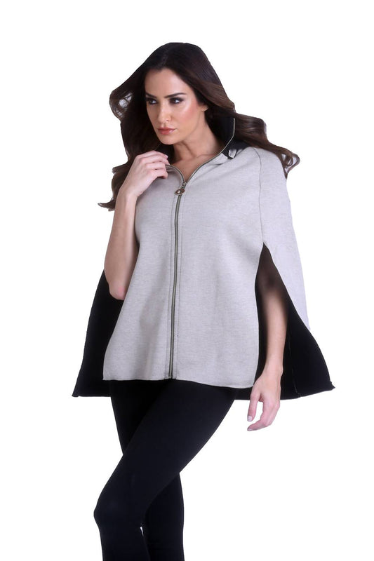 Angel - High Slit Detachable Hooded Poncho