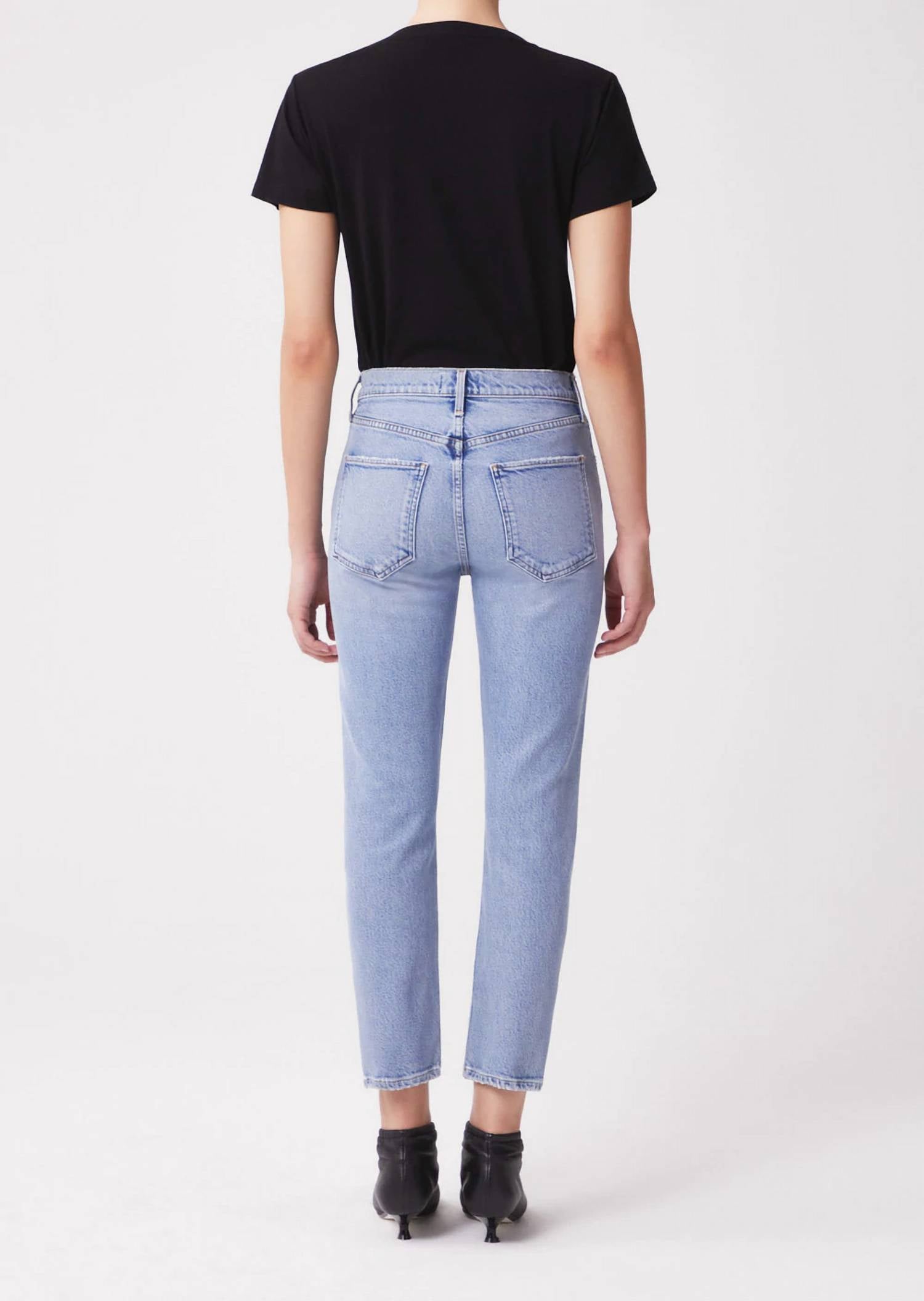 Agolde - RILEY HIGH RISE STRAIGHT CROP JEAN