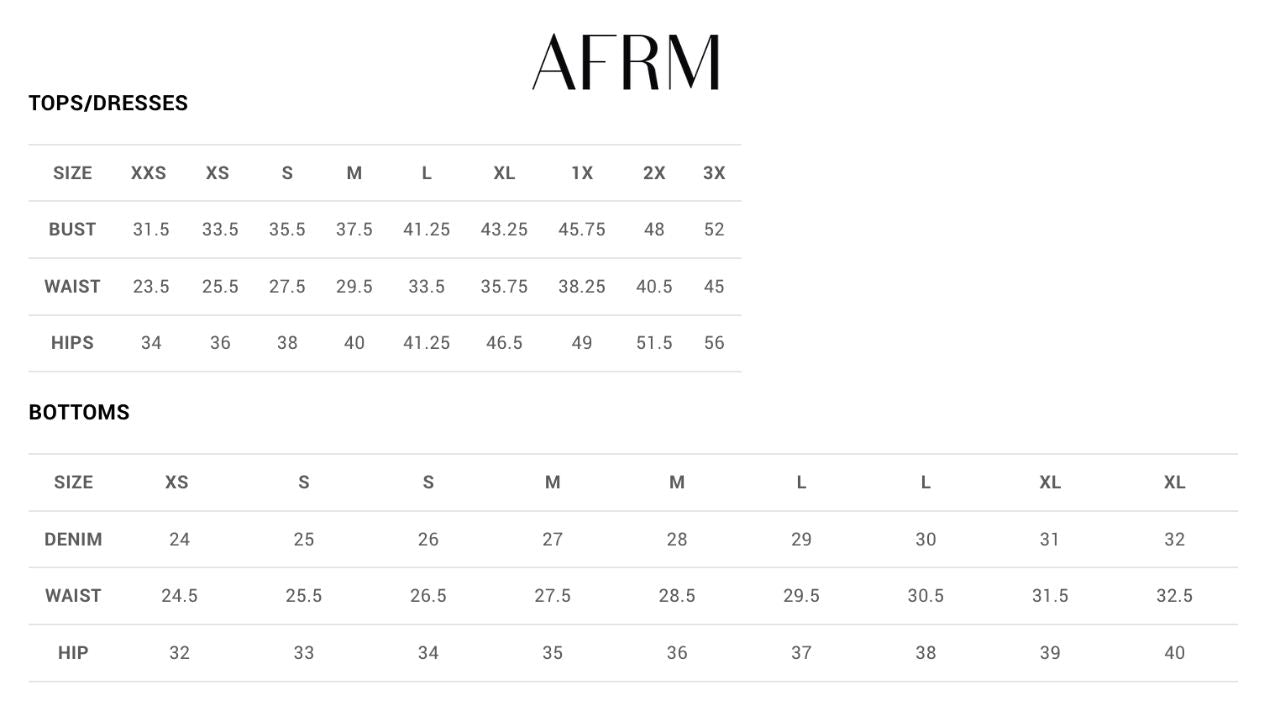 Afrm - Norwood Dress