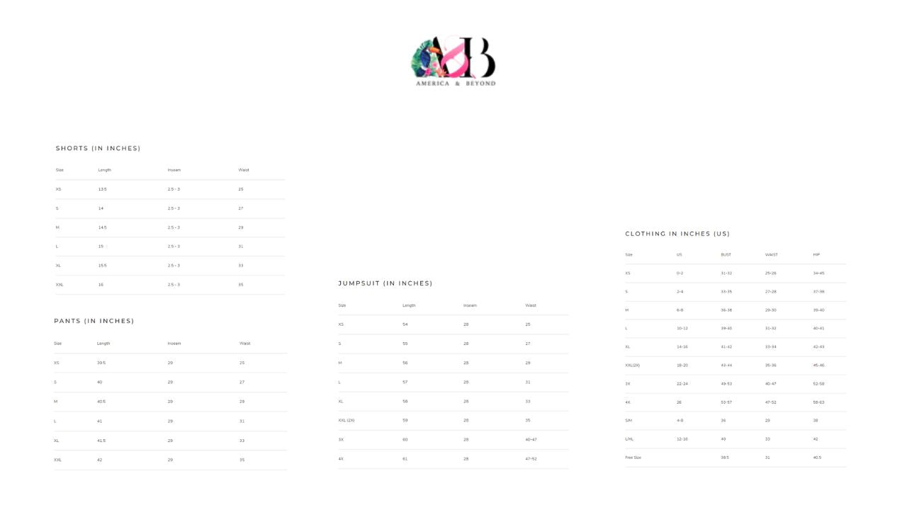 America & Beyond - Zest For Life Pant