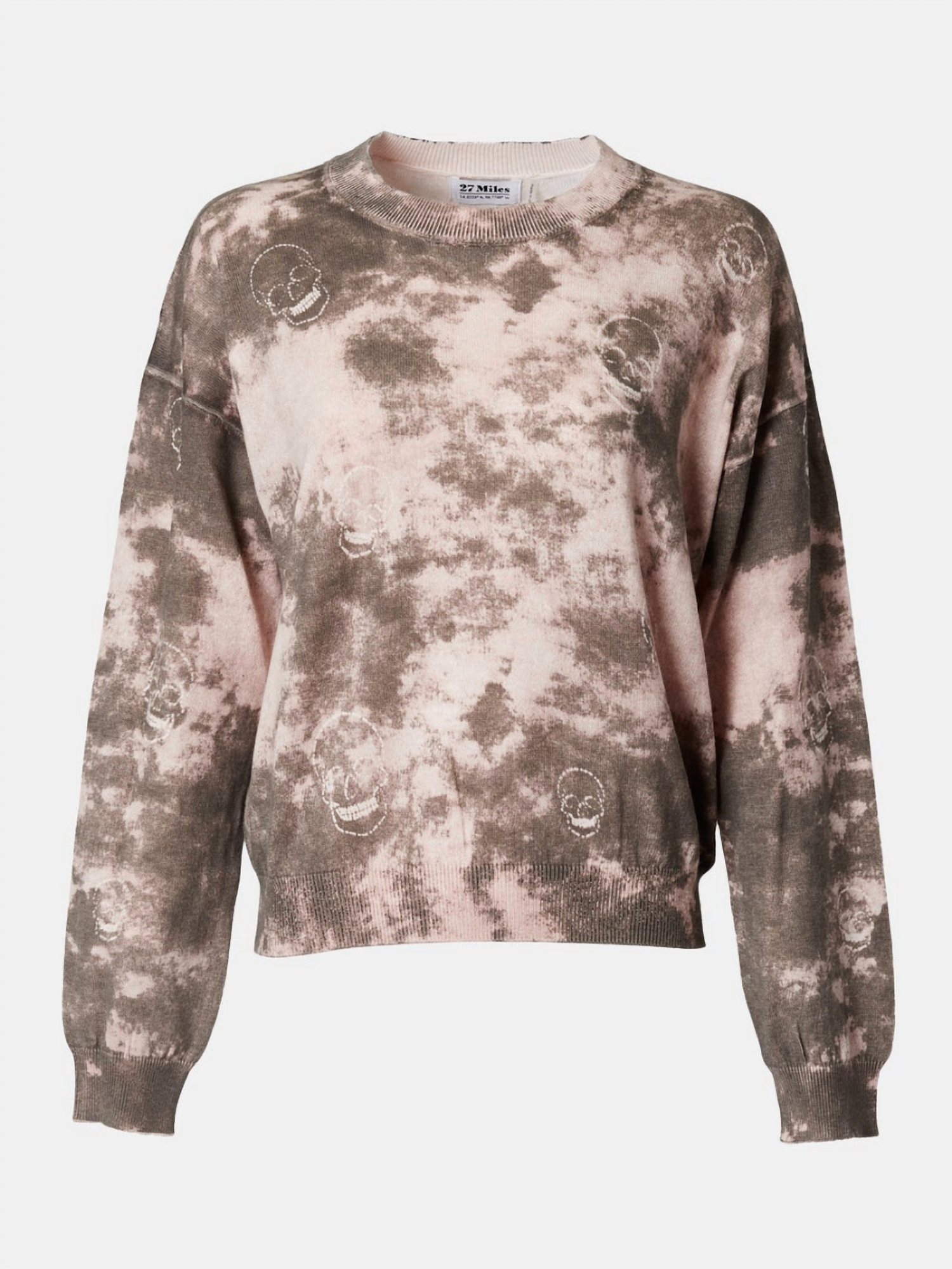 27 Miles Malibu - AYLIN SKULL PRINT PULLOVER