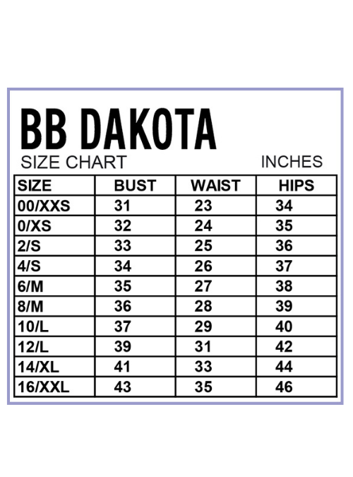 Bb Dakota - Top Floor Knit Bodysuit