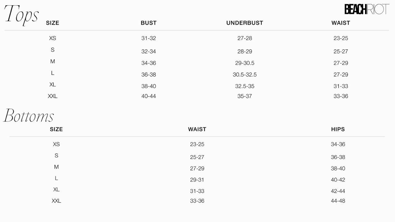 Beach Riot - Winona Crochet Bikini Top