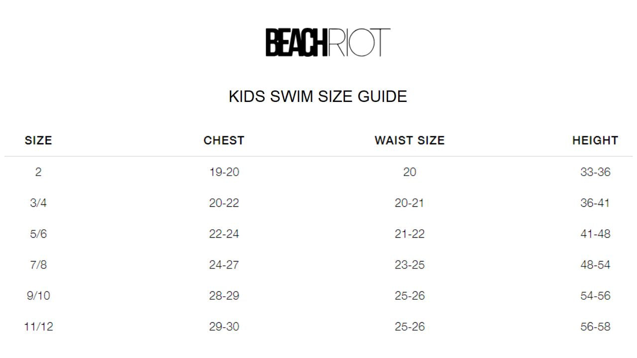 Beach Riot - Little Mackenzie Heidi Set